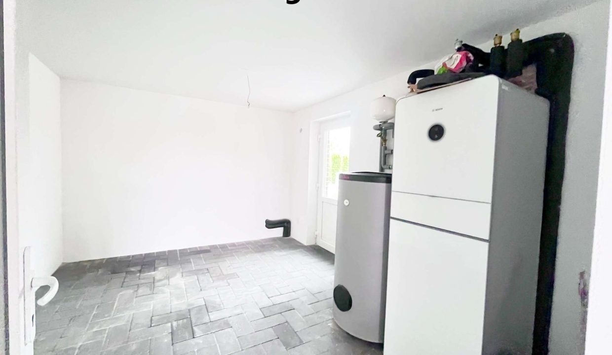 Geräteraum mit Heizung