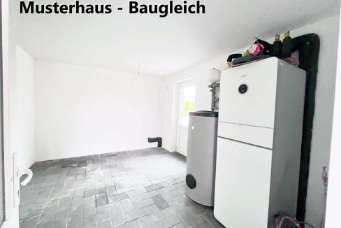 Geräteraum mit Heizung