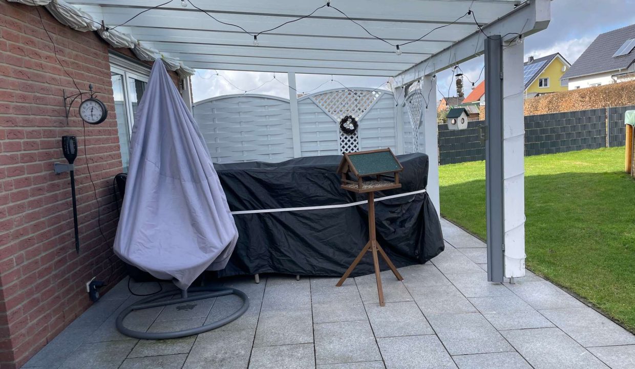 Überdachte Terrasse