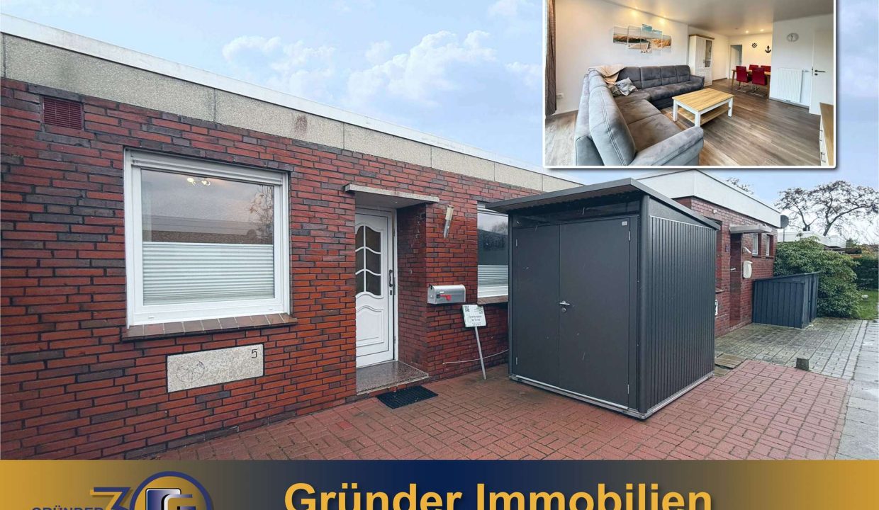 Norddeich - Bungalow in top Lage