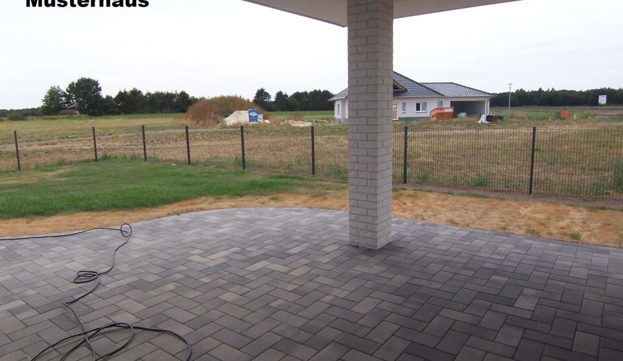 Überdachte Terrasse