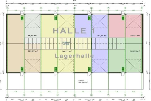 Aufteilung Variante A