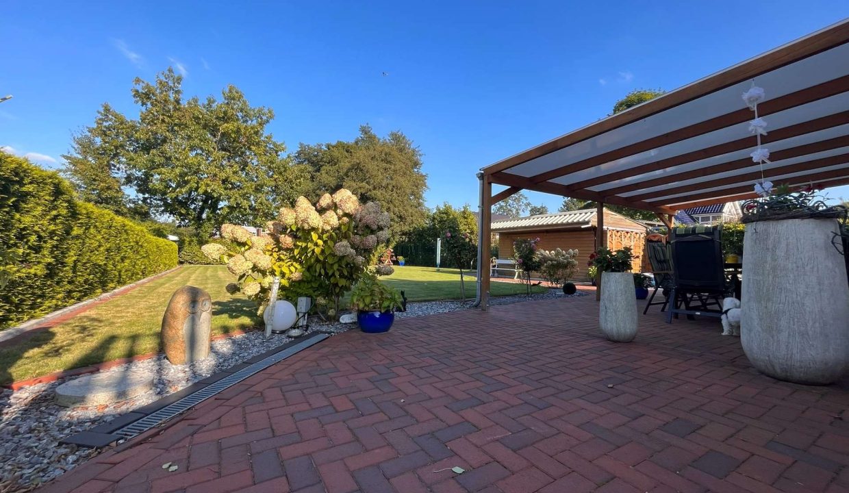 Überdachte Terrasse