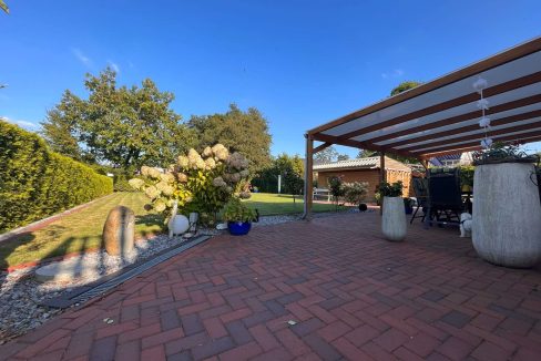 Überdachte Terrasse