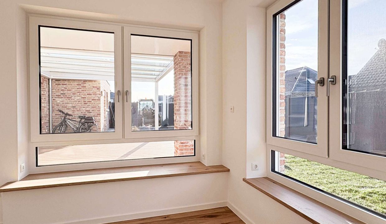 Große Fensterflächen