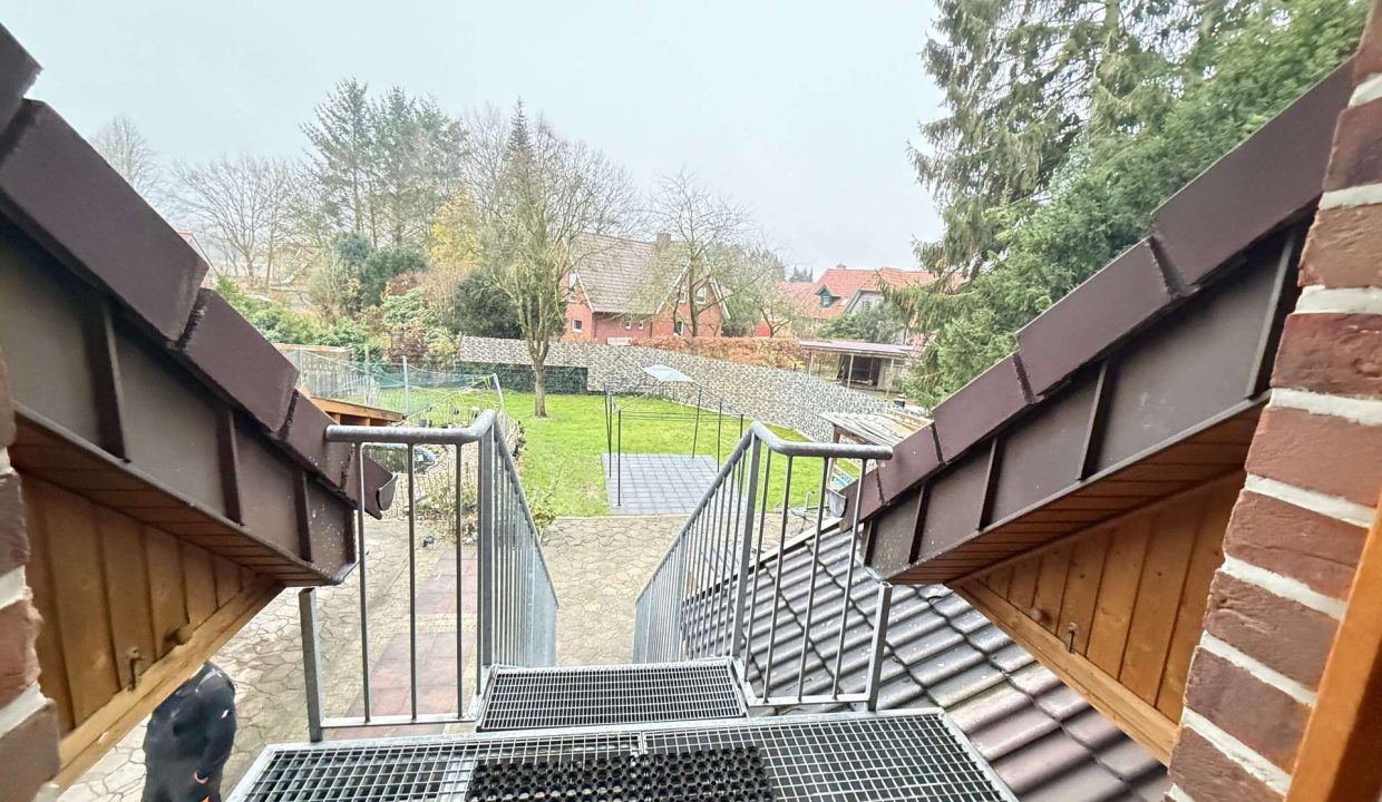 Blick von der Treppe