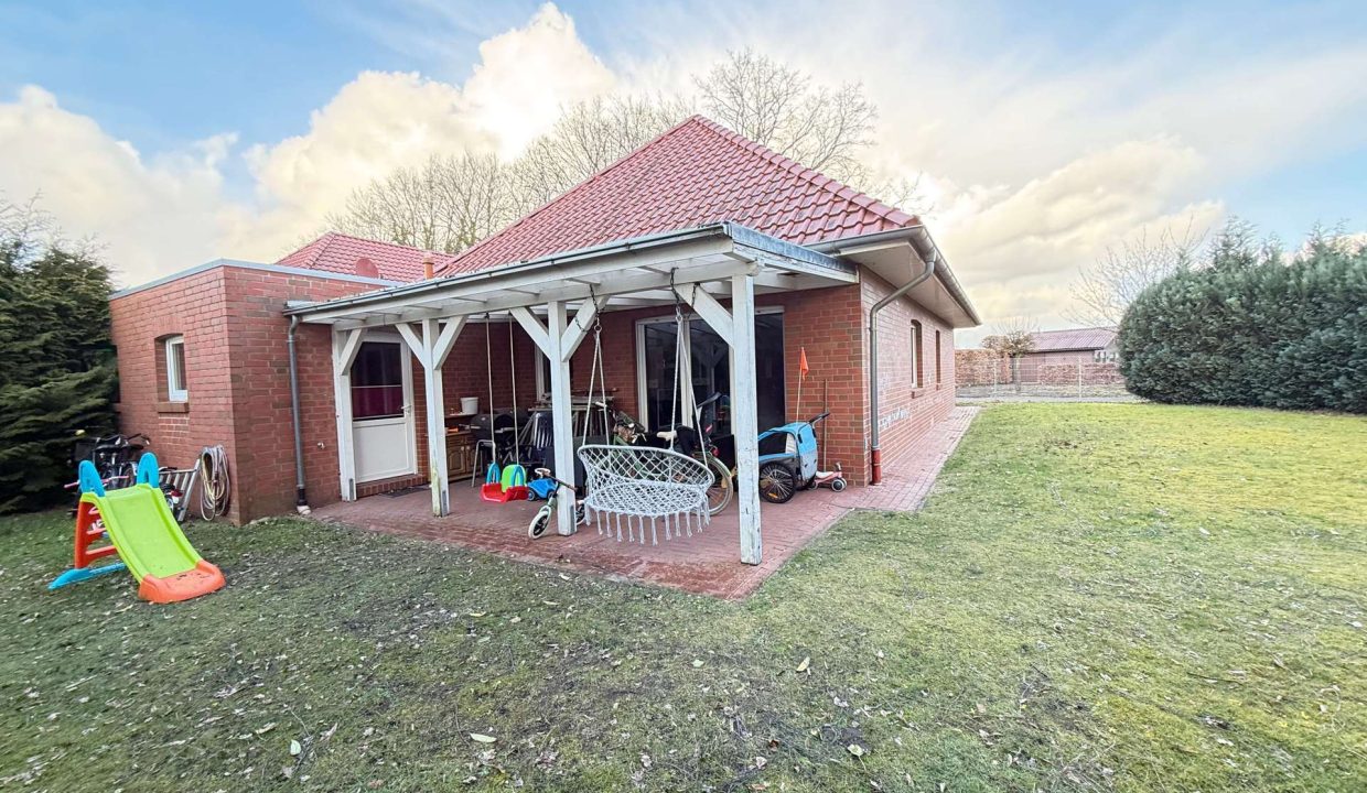 Überdachte Terrasse