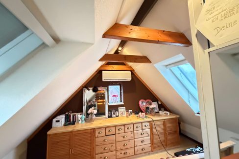 Spitzboden ausgebaut