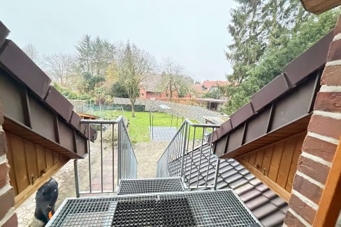 Blick von der Treppe