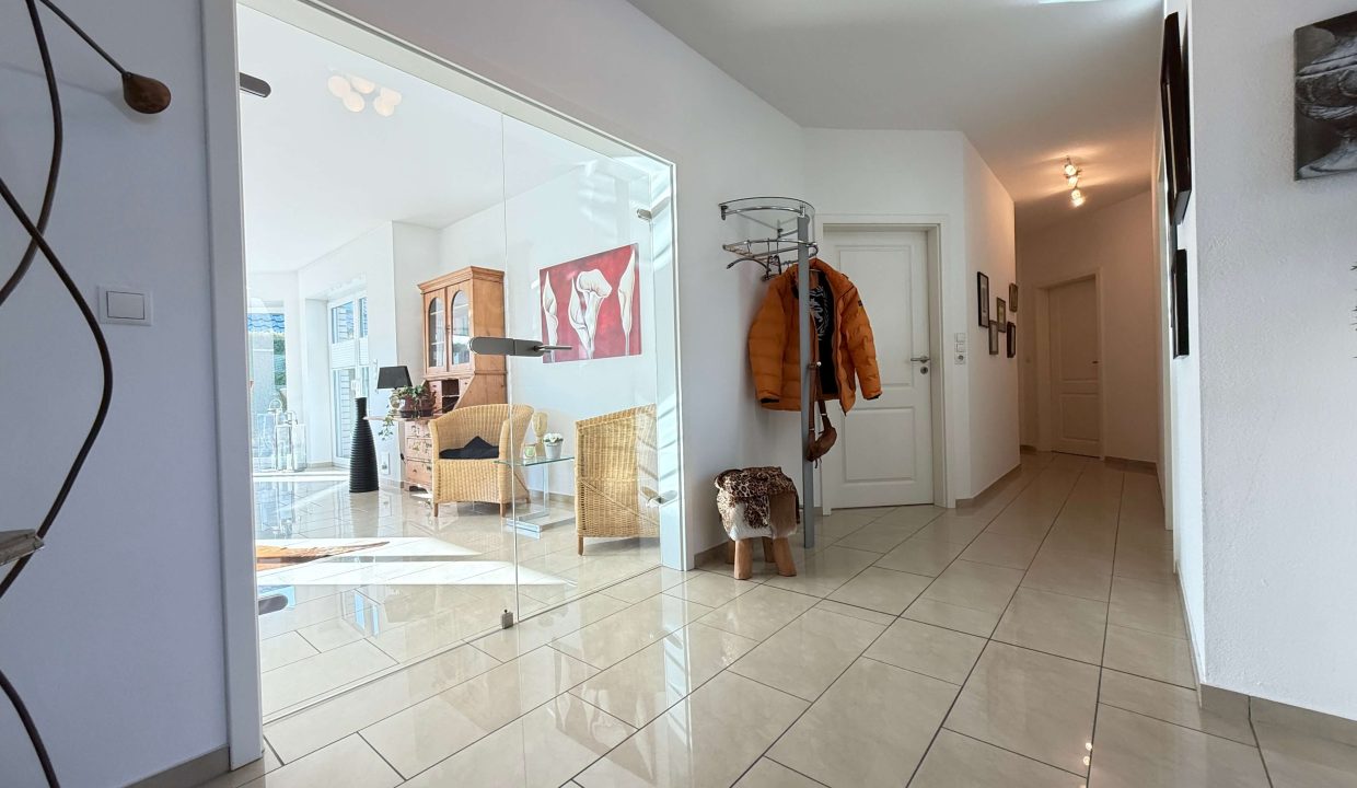 Doppelglastür zum WZ