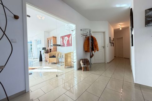 Doppelglastür zum WZ