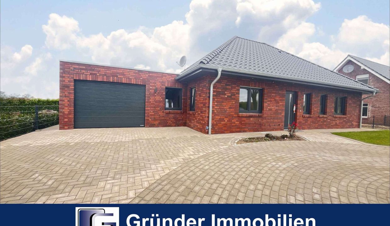 Moderner Neubau-Bungalow