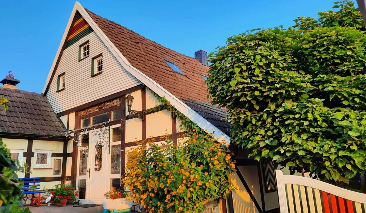 Haus Seitenansicht