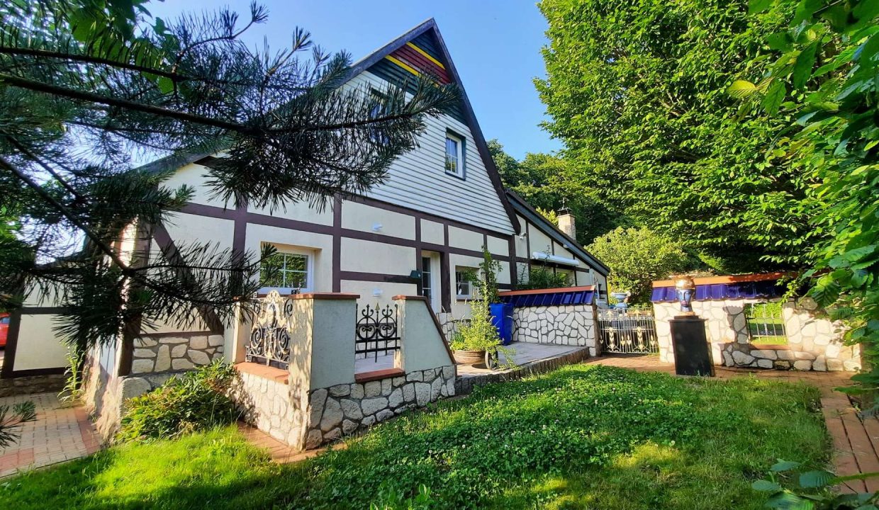Haus Terrasse Stirnseite