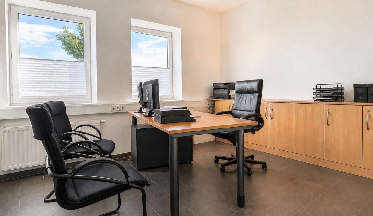 Büro Produktionshalle