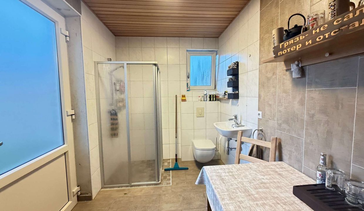 Dusche Sauna