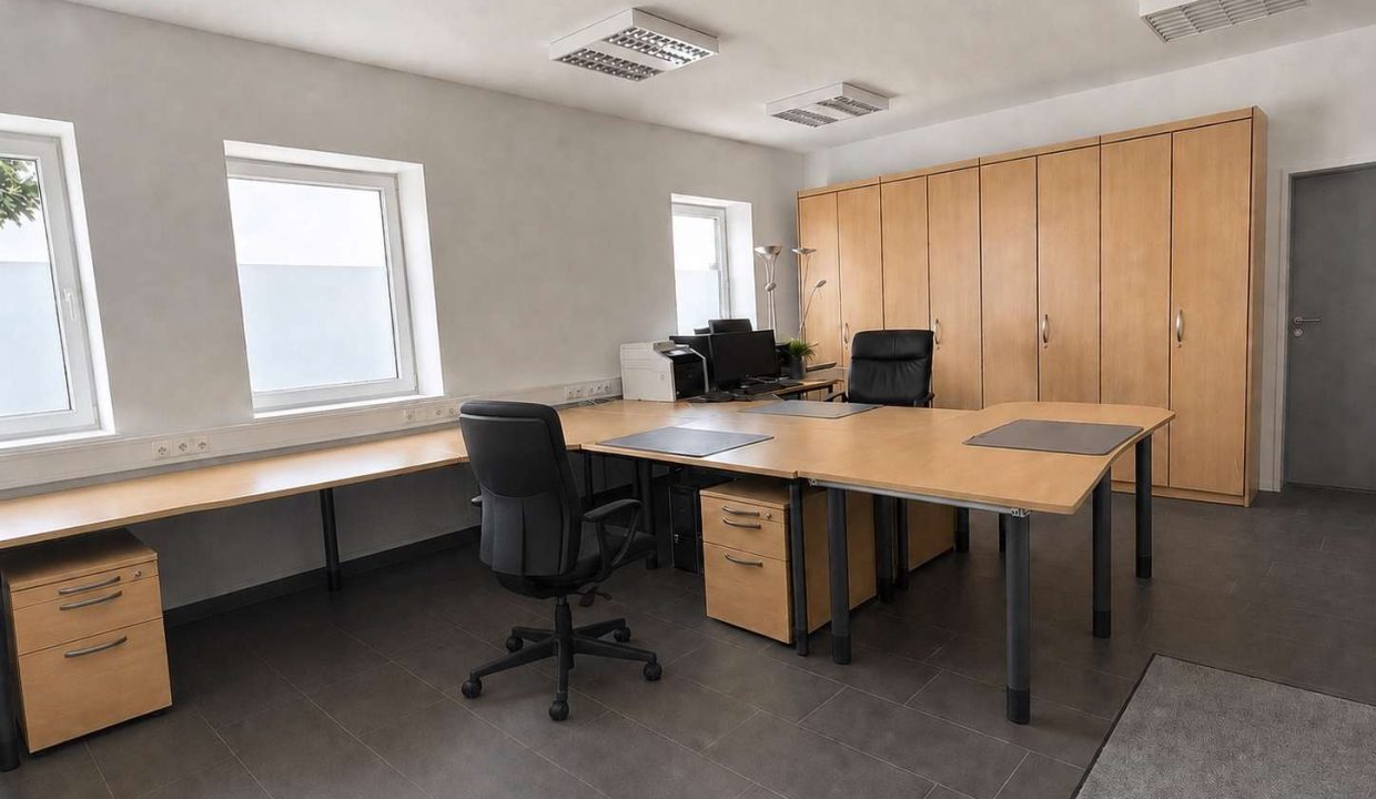 Büro Produktionshalle