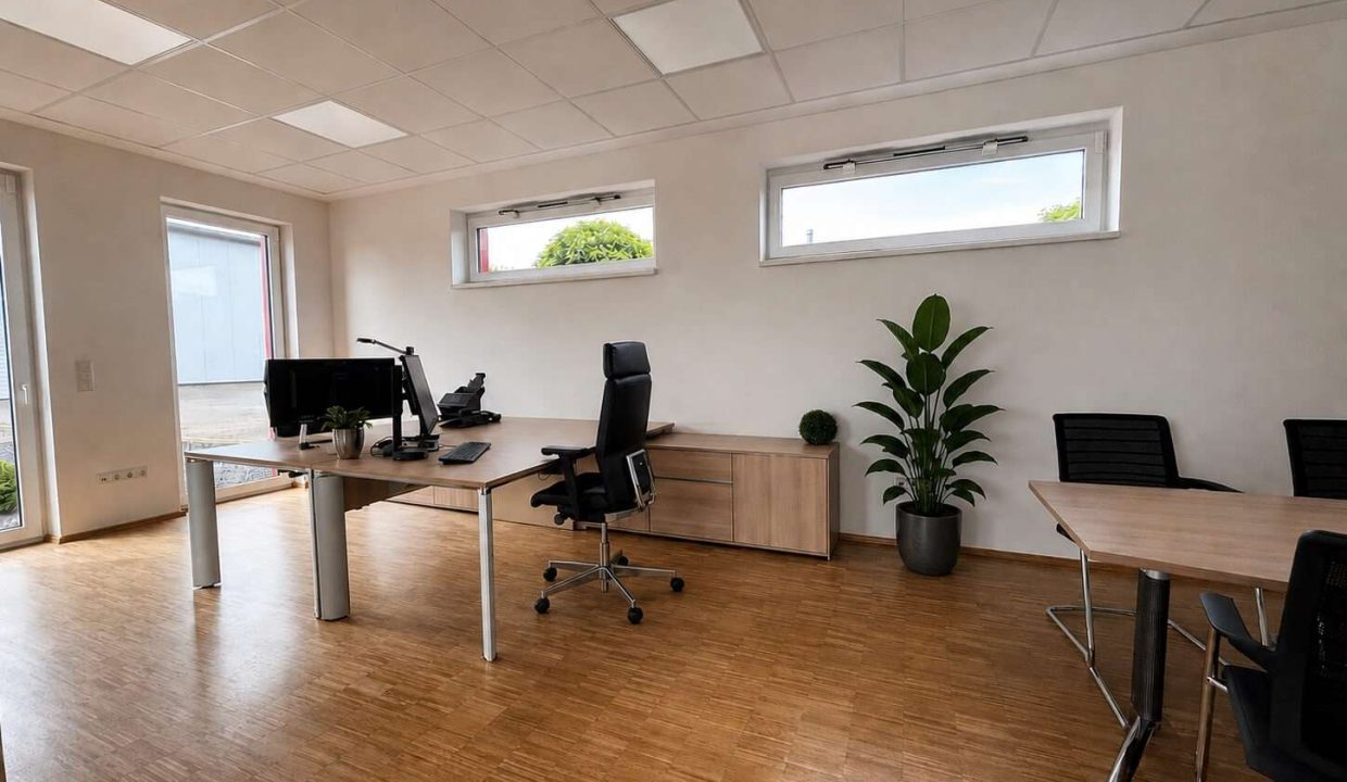 Ausstellunggebäude Büro
