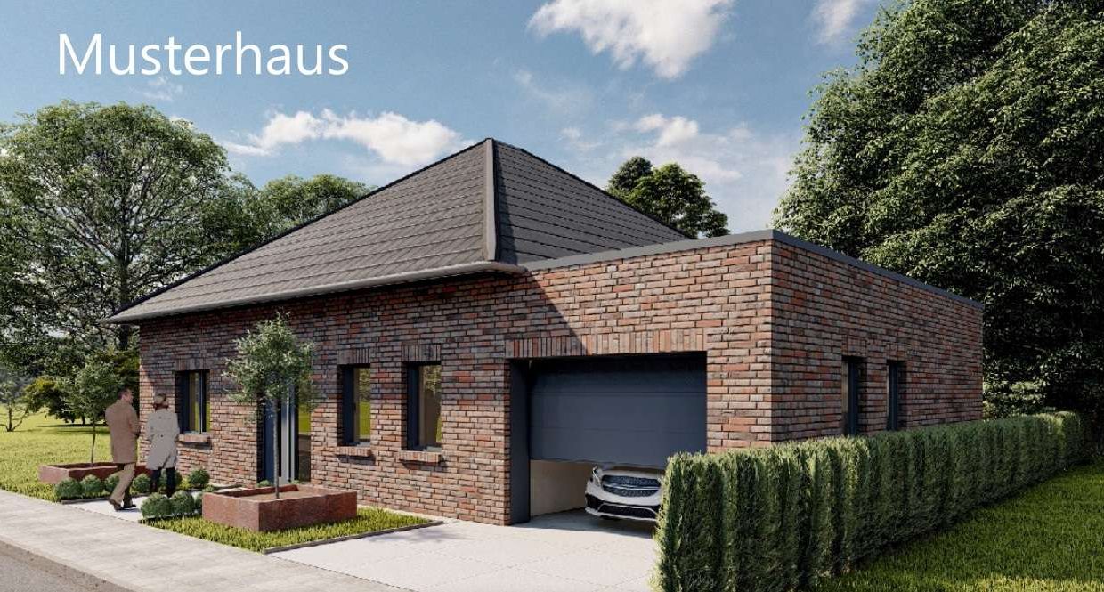 Schöner Walmdachbungalow