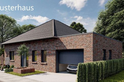 Schöner Walmdachbungalow