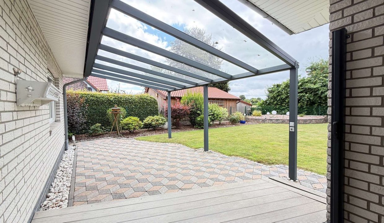 Überdachte Terrasse