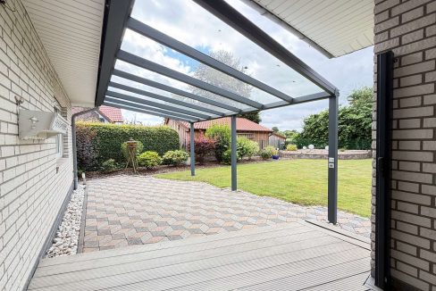 Überdachte Terrasse