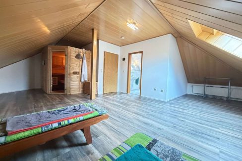 Schlafen u. Sauna