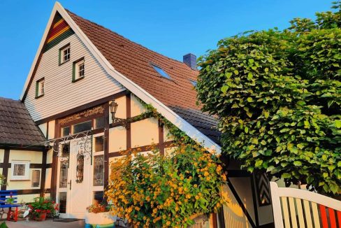 Haus Seitenansicht