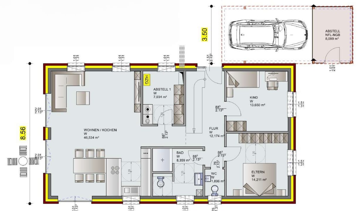 Grundriss EG 2