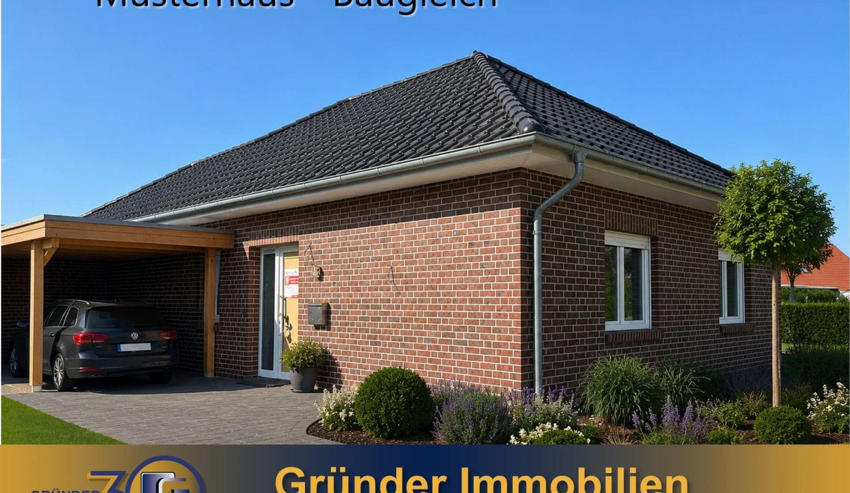 Moderner Neubau-Bungalow