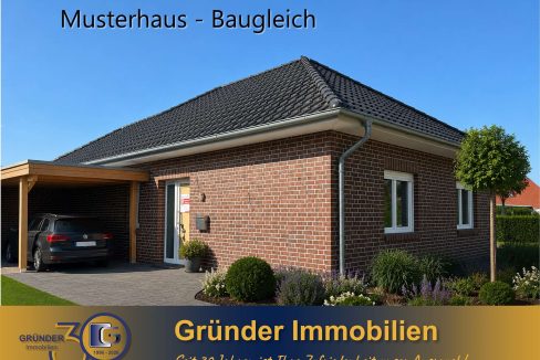 Moderner Neubau-Bungalow