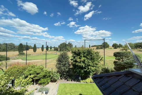 Blick zum Golfplatz