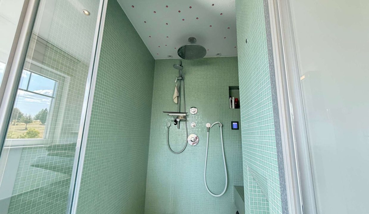 Dampfbaddusche