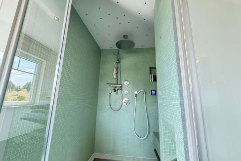 Dampfbaddusche