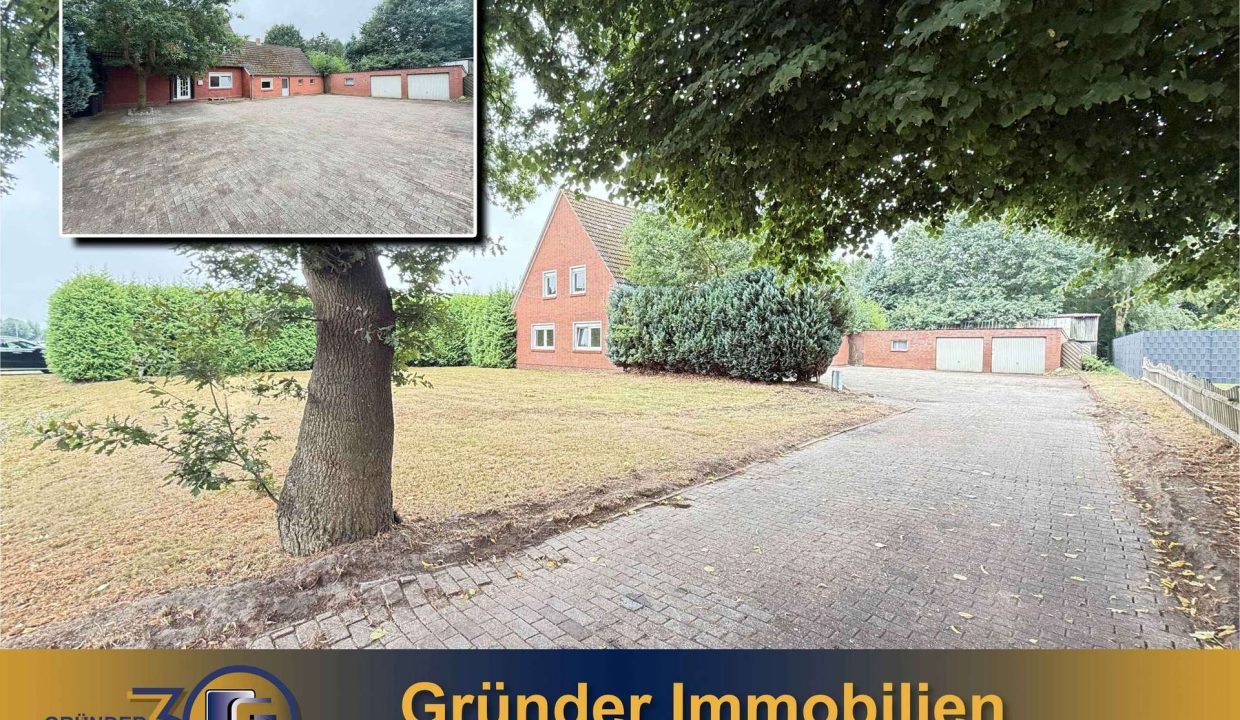 Haus mit großem Grundstück