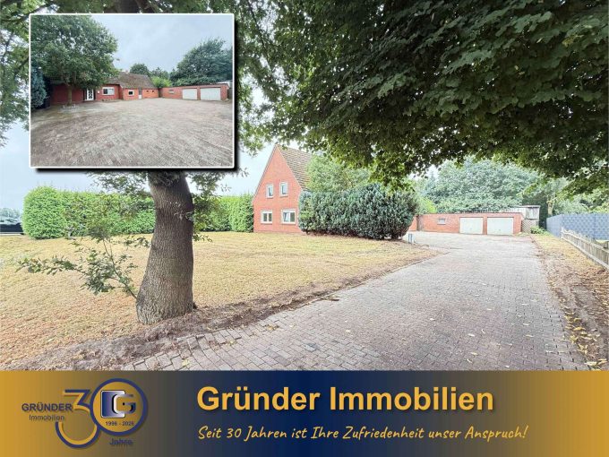 Haus mit großem Grundstück