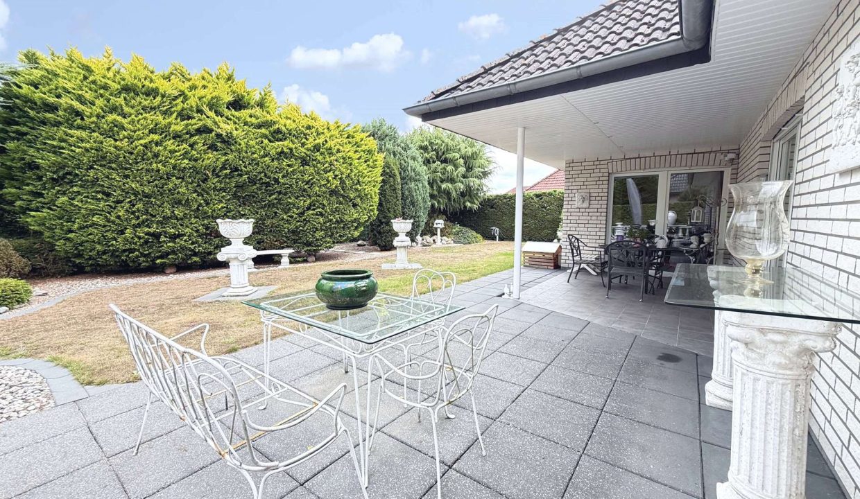 Überdachte Terrasse