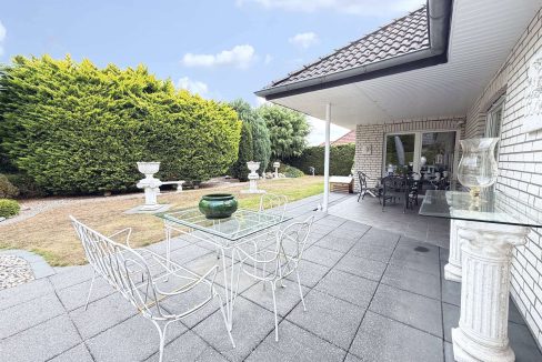 Überdachte Terrasse