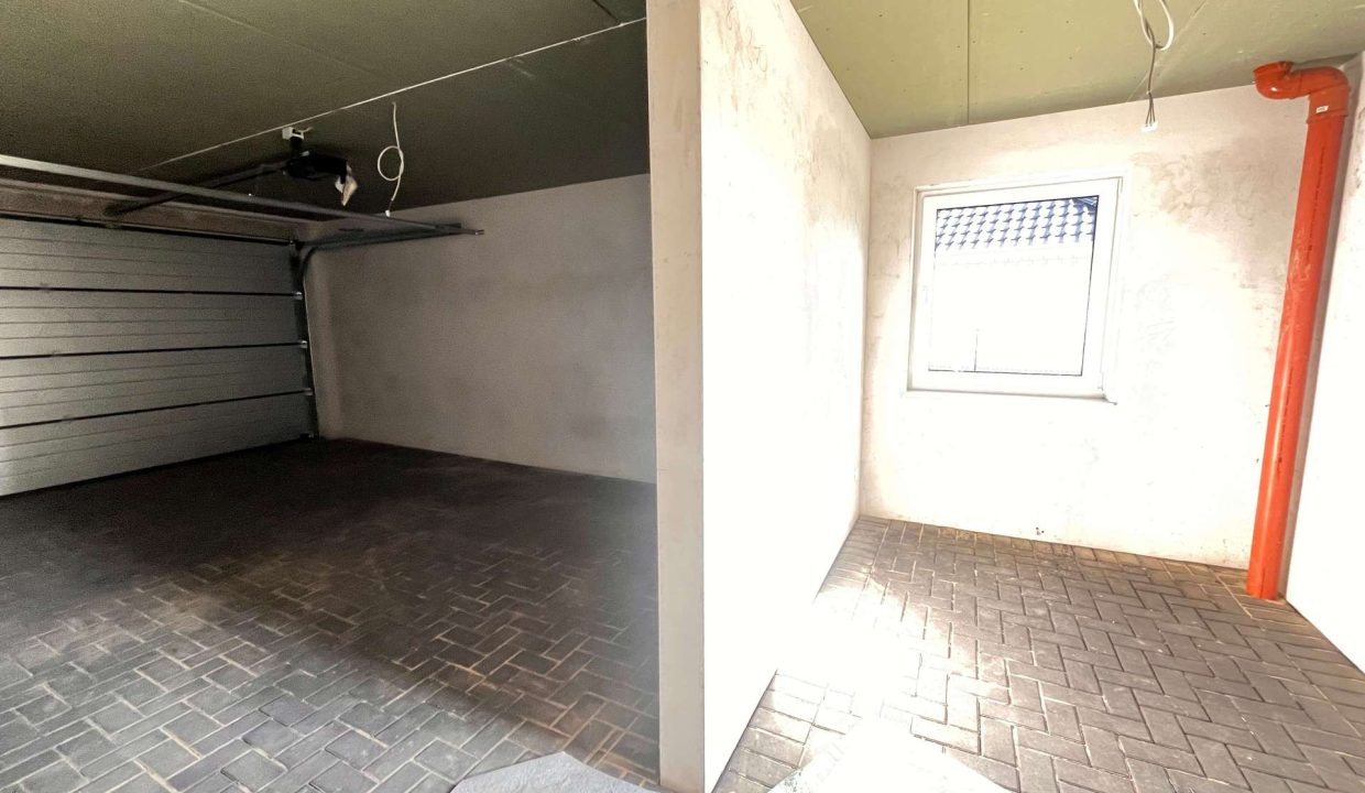 Garage und Abstellraum