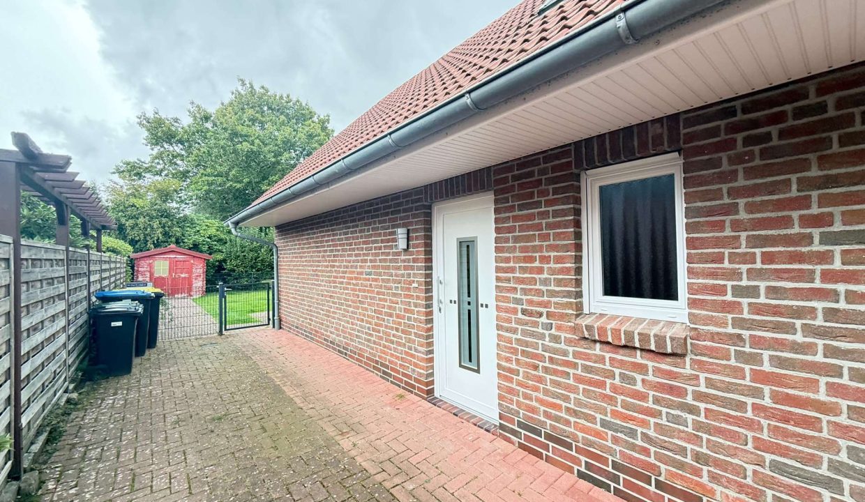 Zuwegung zum Haus