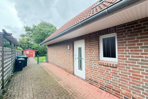 Zuwegung zum Haus