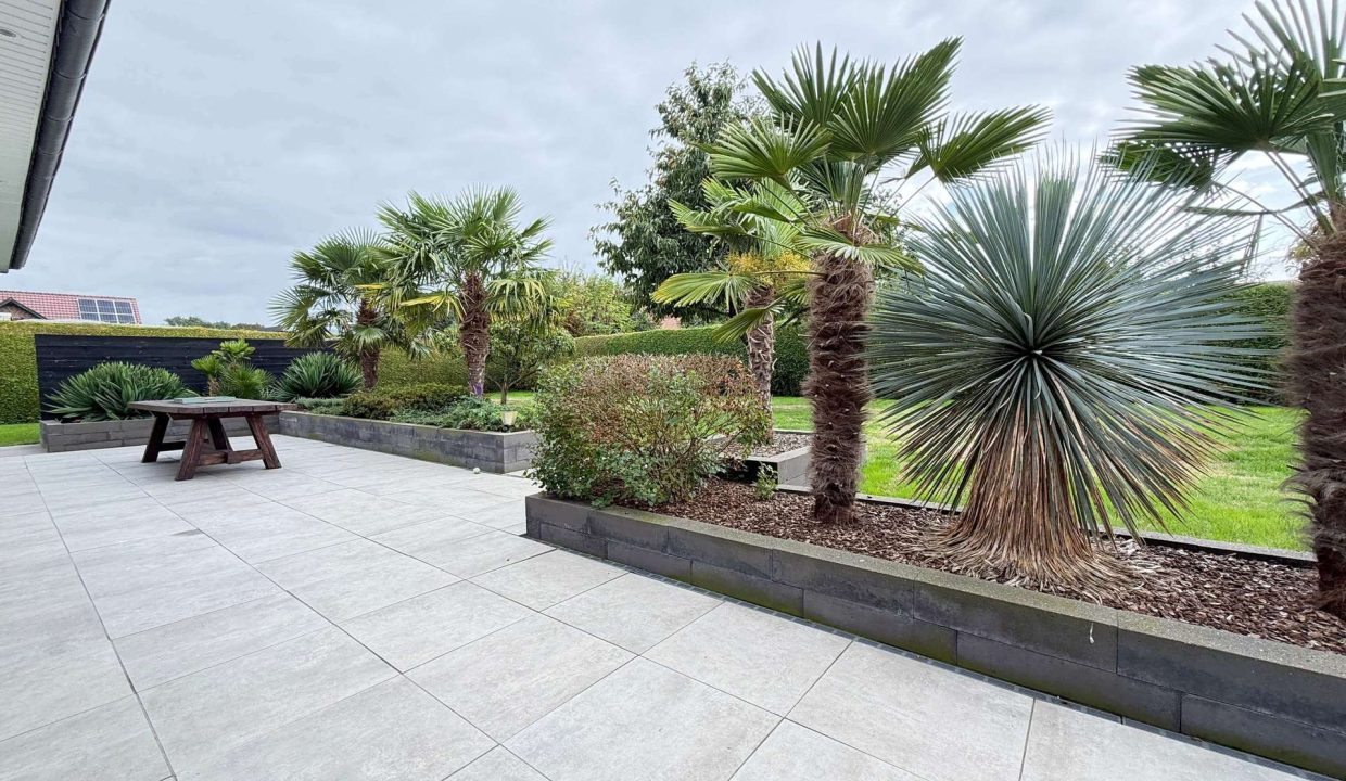 Blick zum Garten