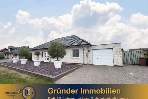 Ländliches Wohnen auf einer Ebene