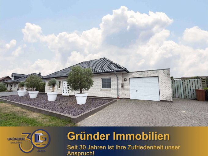 Ländliches Wohnen auf einer Ebene