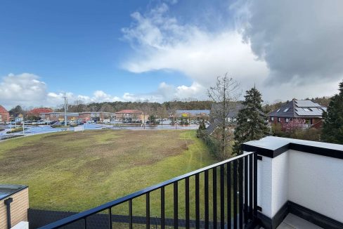 Blick vom Balkon