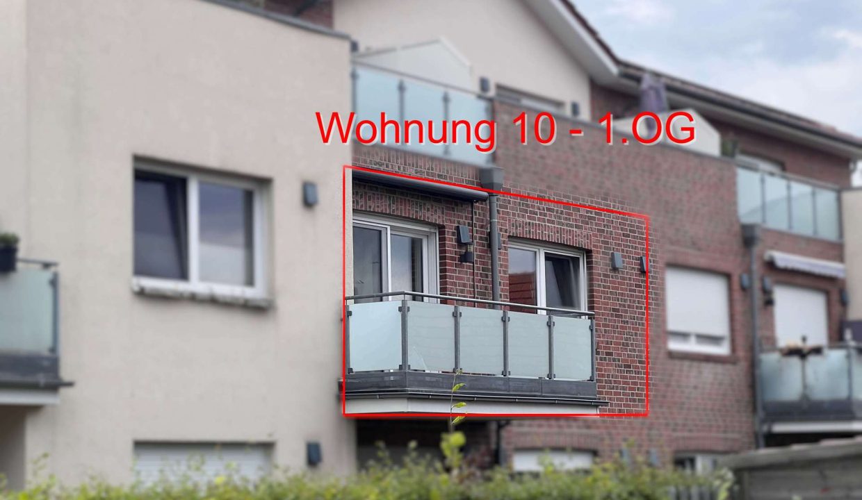 Hausansicht Wohnung 10