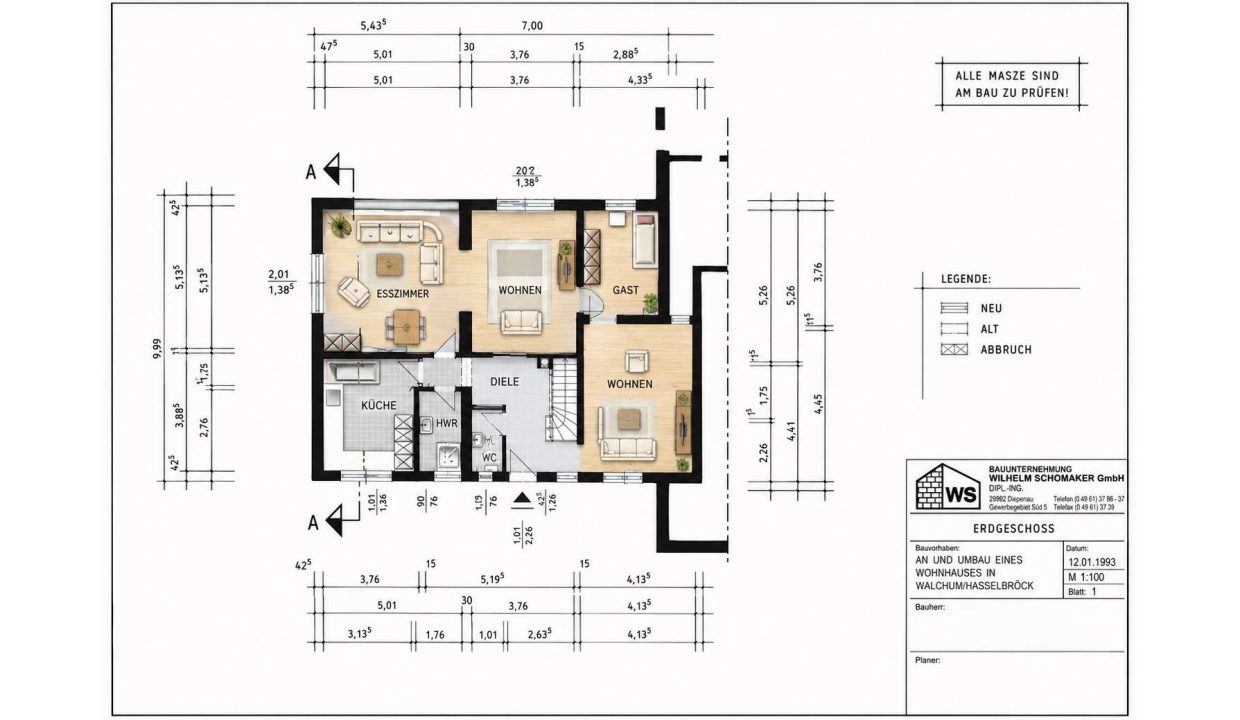 Grundriss EG